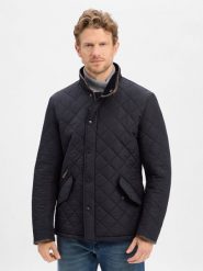 Barbour kurtka pikowana Mężczyźni niebieski, M. Niebieskie kurtki Barbour, m, bez wzorów, bez kaptura. Za 1,399.95 zł.