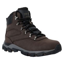 Buty Trekkingowe Męskie Holcombe Classic. Czarne buty trekkingowe Regatta, bez wzorów, bez zapięcia, trekkingowe. Za 392.99 zł.