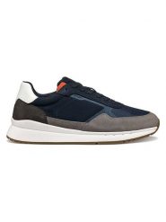 Geox Sneakersy "Branthon" w kolorze granatowym rozmiar: 41. Niebieskie buty sportowe casual Geox, bez wzorów, z materiału, bez zapięcia. Za 217.99 zł.