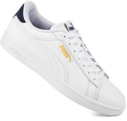 Męskie buty sneakersy trampki niskie PUMA SMASH 3.0 L 390987-13. Białe trampki Puma, l, z aplikacjami, bez zapięcia. Za 155.00 zł.