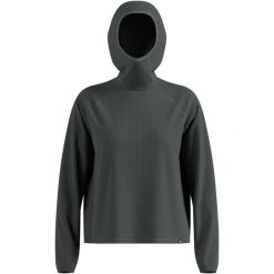 Bluza z kapturem Odlo Mid layer hoody CUBIC. Szare bluzy z kapturem ODLO, m, bez wzorów, z kapturem. Za 319.99 zł.