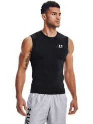 Under Armour Top funkcyjny w kolorze czarnym rozmiar: onesize. Czarne t-shirty sportowe Under Armour, bez wzorów, z materiału, bez ramiączek, outdoorowe. Za 106.13 zł.