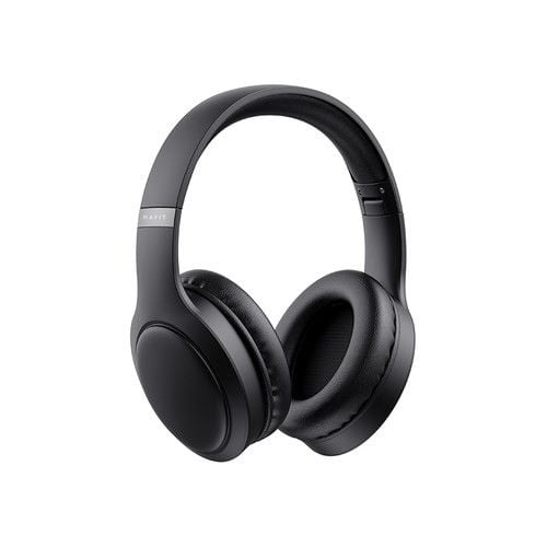 Słuchawki Bluetooth HAVIT H630BT (czarne). Czarne słuchawki bezprzewodowe Havit. Za 74.99 zł.