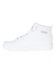 Puma Buty "Rebound JOY" w kolorze białym do biegania rozmiar: 46. Białe buty do biegania Puma, bez wzorów, bez zapięcia, do biegania. Za 127.65 zł.