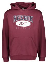 Reebok Bluza "CL AE" w kolorze bordowym rozmiar: XL. Czerwone bluzy z kapturem Reebok, xl, bez wzorów, z bawełny, z kapturem. Za 152.99 zł.