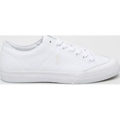 Polo Ralph Lauren - Tenisówki. Czarne trampki marki Polo Ralph Lauren, z materiału. Za 339.90 zł.