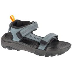Sandały Columbia Peakfreak Rush Sandal Lea 2121251053 szare. Szare sandały z gumy, bez zapięcia. Za 445.80 zł.