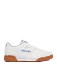 Reebok Sneakersy SS-WORKOUT PLUS 100244983 Biały. Białe buty sportowe casual Reebok, bez wzorów, ze skóry, bez zapięcia. Za 349.99 zł.