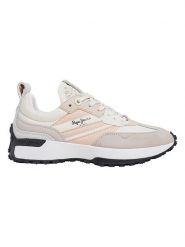 Pepe Jeans FOOTWEAR Sneakersy "Lucky Top" w kolorze beżowym rozmiar: 39. Brązowe buty sportowe casual Pepe Jeans FOOTWEAR, bez wzorów, z jeansu, bez zapięcia. Za 254.74 zł.