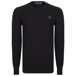 Giorgio Di Mare Sweter Męski Xl Czarny. Swetry nierozpinane marki Giorgio Di Mare. W wyprzedaży za 139.00 zł.