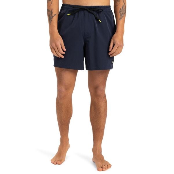 Szorty kąpielowe dla Mężczyzn SPL SURFSILK PIPED 16" Czarny. Niebieskie kąpielówki Quiksilver, m, bez wzorów, z elastanu. Za 199.99 zł.