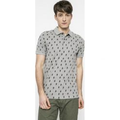 Produkt by Jack & Jones - Polo. Szare koszulki polo marki PRODUKT by Jack & Jones, z bawełny, polo, z krótkim rękawem. W wyprzedaży za 39.90 zł.