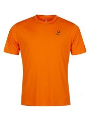 Halti Koszulka funkcyjna "Kajos" w kolorze pomarańczowym rozmiar: L. Pomarańczowe t-shirty sportowe Halti, bez wzorów, bez ramiączek, outdoorowe. Za 69.95 zł.
