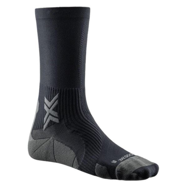 Skarpetki biegowe X-Socks Run Perform Crew. Czarne skarpety X BIONIC, bez wzorów. Za 163.00 zł.