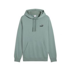 Bluza sportowa męska z kapturem Puma Essentials No. 1. Zielone bluzy z kapturem Puma, m, bez wzorów, z kapturem. W wyprzedaży za 139.00 zł.