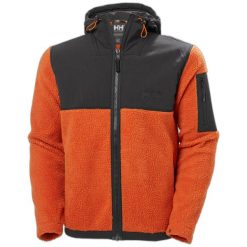 Polar Helly Hansen Patrol Pile. Brązowe bluzy z polaru Helly Hansen, bez wzorów, z polaru, bez kaptura. Za 665.00 zł.