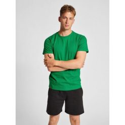 Koszulka Hummel Red Heavy. Zielone t-shirty sportowe Hummel, bez wzorów, bez ramiączek, do piłki ręcznej. Za 107.00 zł.