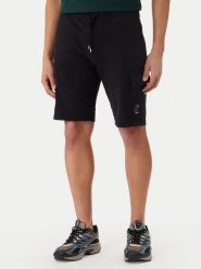 C.P. Company Szorty sportowe RCCMSB704A002246G Czarny Regular Fit. Czarne krótkie spodenki sportowe C.P. Company, m, bez wzorów, z bawełny. Za 809.99 zł.