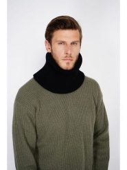 C& Jo Szal-koło w kolorze czarnym rozmiar: onesize. Czarne szaliki C& Jo, bez wzorów, z kaszmiru. Za 43.99 zł.