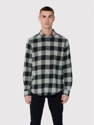 Only & Sons Koszula Gudmund 22007112 Szary Slim Fit. Szare koszule Only & Sons, m, bez wzorów, z bawełny, bez kołnierzyka, bez ramiączek. Za 129.99 zł.
