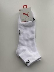 Skarpety unisex Puma QUARTER. Czarne skarpety Puma, bez wzorów, z syntetyku. Za 66.99 zł.