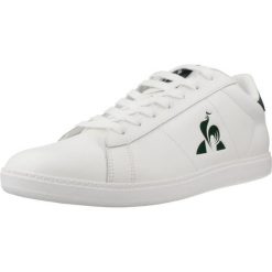 Buty LE COQ SPORTIF COURTSET 2 Biały. Białe buty trekkingowe le coq sportif, bez wzorów, bez zapięcia. Za 296.99 zł.