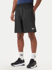 Reebok Szorty sportowe Brennan RK25563CCM Czarny Regular Fit. Czarne krótkie spodenki sportowe Reebok, l, bez wzorów, z syntetyku. Za 129.99 zł.