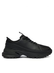 Calvin Klein Sneakersy Hike Runner Laceup Tech Mix YM0YM01417 Czarny. Czarne buty sportowe casual CALVIN KLEIN, bez wzorów, ze skóry, bez zapięcia. Za 649.99 zł.