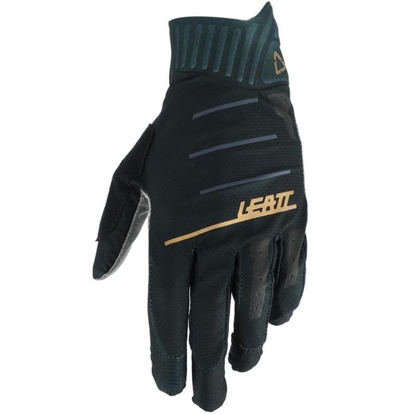 Rękawiczki rowerowe męskie Leatt MTB 2.0 Windblock. Czarne rękawiczki LEATT, na lato, bez wzorów, z materiału. Za 208.85 zł.