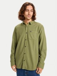 Quiksilver Koszula Motherfly Solid EQYWT04651 Zielony Regular Fit. Zielone koszule Quiksilver, l, bez wzorów, z bawełny, bez kołnierzyka, bez ramiączek. Za 199.99 zł.