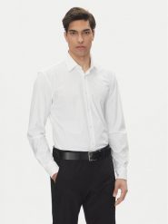 BOSS Koszula P-Hank 50539391 Biały Slim Fit. Białe koszule Boss, m, bez wzorów, z syntetyku, bez kołnierzyka, bez ramiączek. Za 339.99 zł.