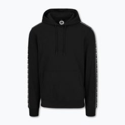 Bluza męska Pitbull Tape Nugget Hooded Sweatshirt. Czarne bluzy PITBULL, m, bez wzorów, bez kaptura. Za 239.99 zł.