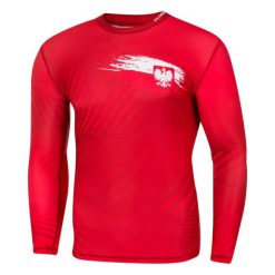 Koszulka sportowa męska Rashguard do MMA EXTREME HOBBY POLAND PRIME. Białe bielizna termoaktywna EXTREME HOBBY, m, bez wzorów, z bawełny, bez ramiączek, na fitness i siłownię. Za 209.00 zł.