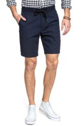 SPODENKI LEE DRAWSTRING SHORT NEW HERRINGBONE L73UJVMB 112120779. Szorty Lee, l, bez wzorów. W wyprzedaży za 79.99 zł.
