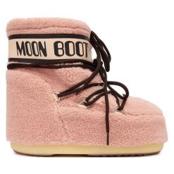 Śniegowce Moon Boot. Czerwone śniegowce Moon Boot, bez zapięcia. Za 1,319.00 zł.