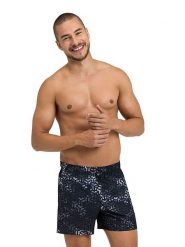 Arena Szorty kąpielowe w kolorze czarno-szarym rozmiar: S. Czarne kąpielówki Arena, s, bez wzorów, z materiału. Za 123.82 zł.