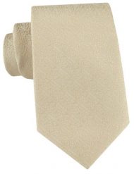 Męski Krawat - Jasny Beż, Drobna Faktura - Angelo di Monti. Krawaty i muchy Angelo di Monti, bez wzorów, z tkaniny. Za 49.99 zł.
