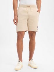 Chill Pill szorty dresowe - Szampan Mężczyźni Bawełna beżowy, M. Brązowe krótkie spodenki sportowe Chill Pill, m, bez wzorów, z bawełny. Za 139.95 zł.