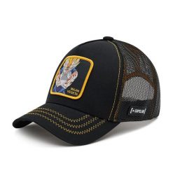 Czapka z daszkiem Capslab. Czarne czapki z daszkiem Capslab, bez wzorów. Za 109.99 zł.