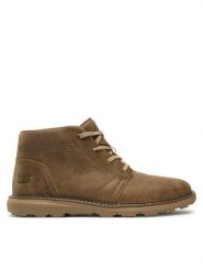 CATerpillar Trzewiki Trey 2.0 P725612 Brązowy. Brązowe botki sznurowane CATerpillar, bez wzorów, ze skóry, bez obcasa, bez zapięcia. Za 599.99 zł.