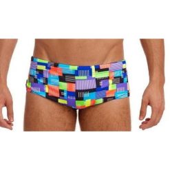 Trunki męskie Funky Trunks Chip Set - sidewinder. Odzież kąpielowa Funky Trunks, m, bez wzorów, sportowe. Za 139.00 zł.