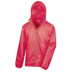 Lekka Wodoodporna Kurtka Unisex HDi Quest Hydradri. Czerwone kurtki RESULT, m, bez wzorów, z materiału, z kapturem. Za 143.99 zł.