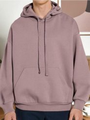 Bluza hoodie comfort fit - różowy. Czerwone bluzy bez kaptura Sinsay, l, bez wzorów, bez kaptura. Za 27.99 zł.