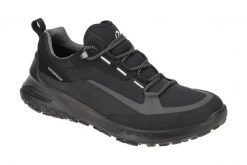 Buty trekkingowe Ecco ULT-TRN. Czarne buty turystyczne ecco, bez wzorów, z materiału, bez zapięcia, trekkingowe. Za 553.00 zł.
