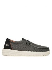 Quiksilver Półbuty WADE-01 Szary. Szare eleganckie półbuty Quiksilver, bez wzorów, z materiału, bez obcasa, bez zapięcia. Za 179.99 zł.
