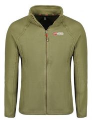 Geographical Norway Kurtka polarowa "Tug" w kolorze zielonym rozmiar: XL. Zielone kurtki Geographical Norway, xl, bez wzorów, z materiału, bez kaptura. Za 74.63 zł.