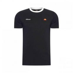 Koszulka sportowa męska Ellesse Ferdorini Tee. Czarne t-shirty sportowe Ellesse, bez wzorów, bez ramiączek, trekkingowe. Za 139.00 zł.