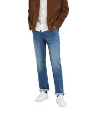Tom Tailor Dżinsy - Regular fit - w kolorze niebieskim rozmiar: W29/L32. Niebieskie jeansy Tom Tailor, l, z podwyższonym stanem. Za 66.31 zł.