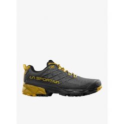 Buty GORE-TEX męskie La Sportiva Akyra II GTX. Szare buty trekkingowe La Sportiva, bez wzorów, z gore-texu, bez zapięcia, trekkingowe, gore-tex. Za 734.99 zł.