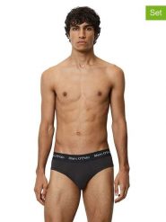 Marc O´Polo Slipy (3 pary) w kolorze czarnym rozmiar: XL. Czarne slipki xl, bez wzorów. Za 115.45 zł.